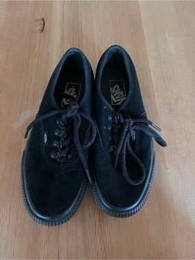 Vans Black Suede Creepers